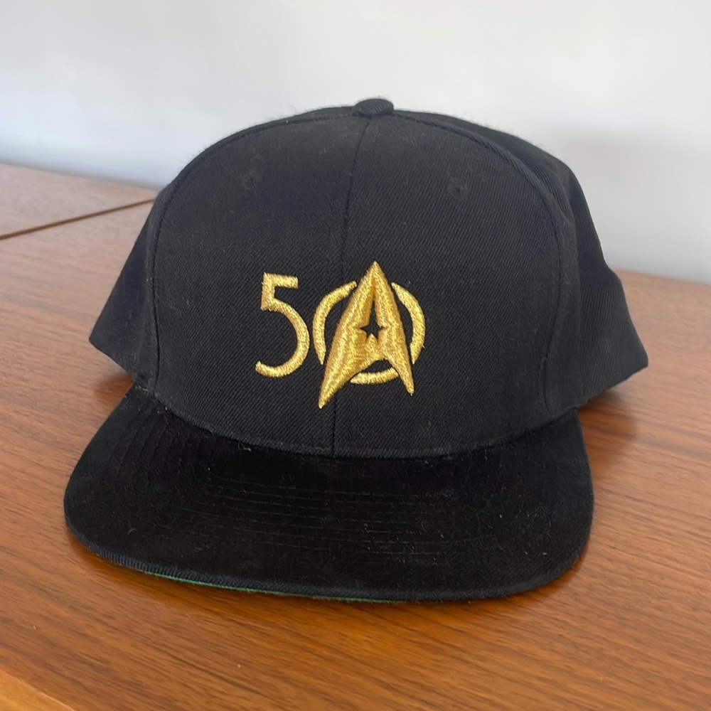 Star Trek 50th anniversary commemoration snap back hat
